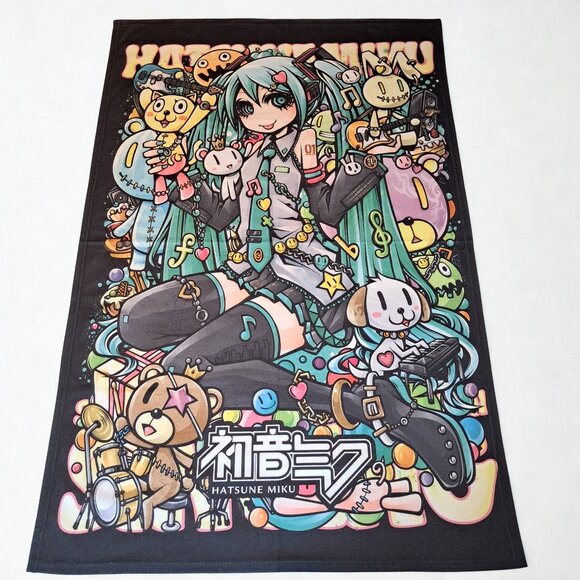 Hatsune Miku Travel Blanket Loot Crate Anime Exclusive April 2016 - Picture 1 of 13